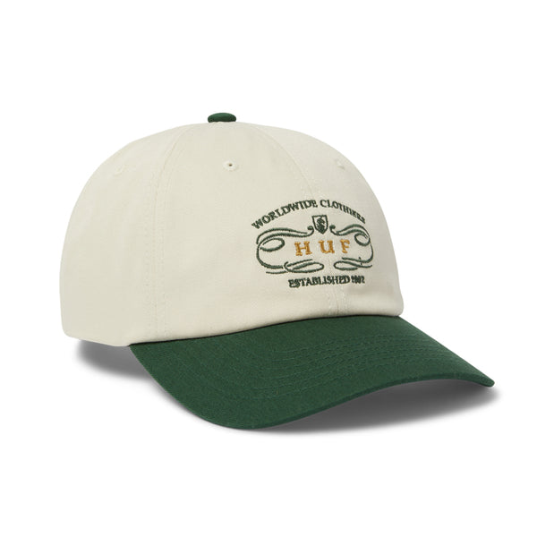 HUF WORLDWIDE CLOTHIERS 6 PANEL CV HAT