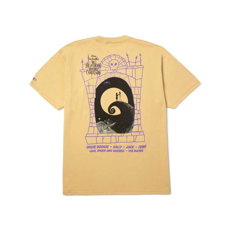 HUF X NIGHTMARE BEFORE CHRISTMAS CAST S/S TEE