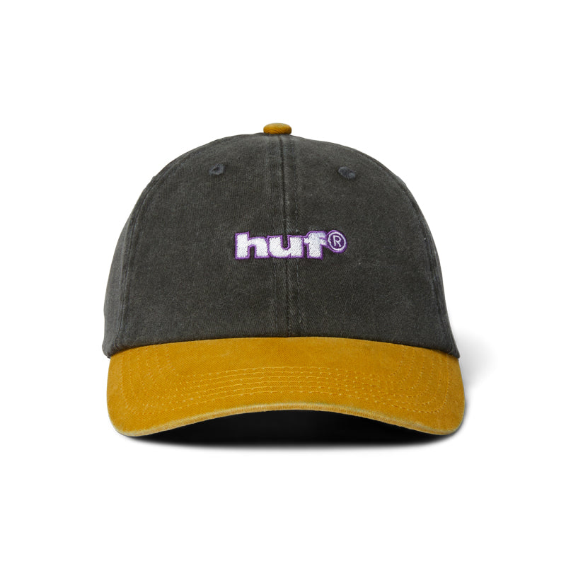 HUF TWO TONE 89 WASHED 6 PANEL HAT