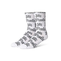 HUF FUCK IT OLD ENGLISH SOCKS