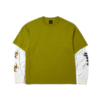 HUF LEON L/S DOUBLE LAYER TOP