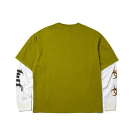 HUF LEON L/S DOUBLE LAYER TOP