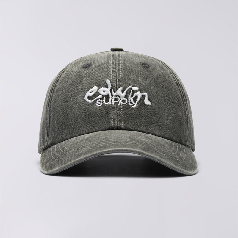 EDWIN SOFT WASHED 6 PANEL CAP