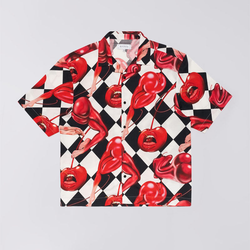EDWIN MIKI KIM CHERRY SHIRT SS
