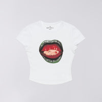 EDWIN W EAT YOUR FACE T-SHIRT