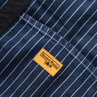 SERVICE WORKS PINSTRIPE DENIM TOTE BAG