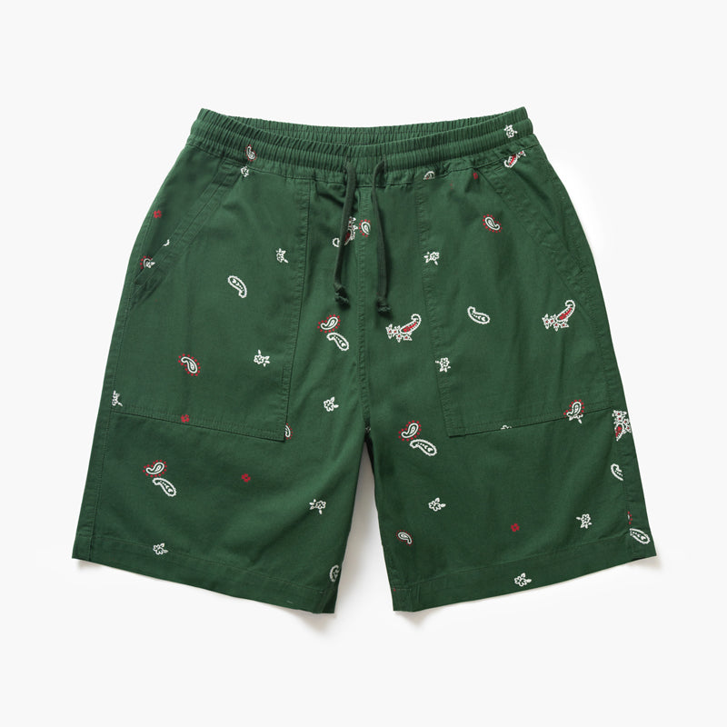 SERVICE WORKS PAISLEY CHEF SHORTS