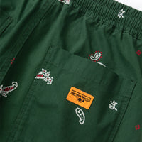 SERVICE WORKS PAISLEY CHEF SHORTS