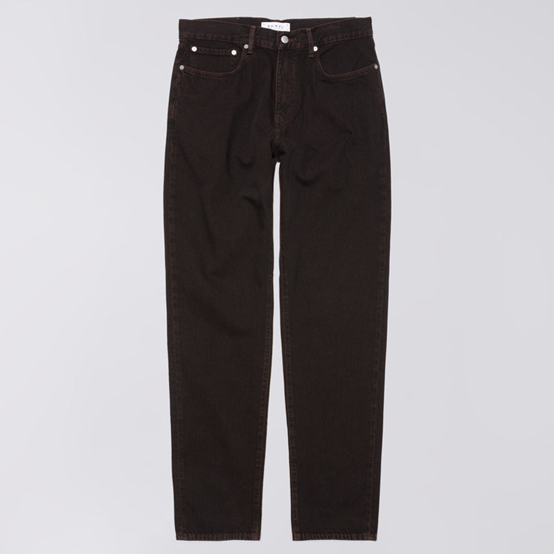 EDWIN COSMOS PANT COFFEE BEAN OVERDYED