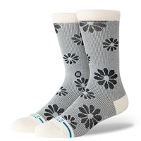 STANCE FLORAL STITCH CREW SOCKS