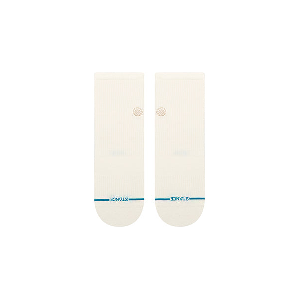 STANCE FINE RIB QUARTER SOCKS