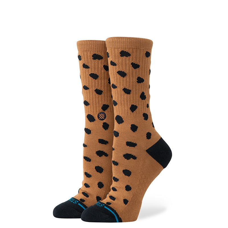STANCE LEOPARD CREW SOCKS