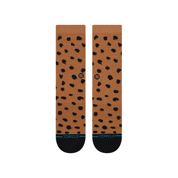 STANCE LEOPARD CREW SOCKS