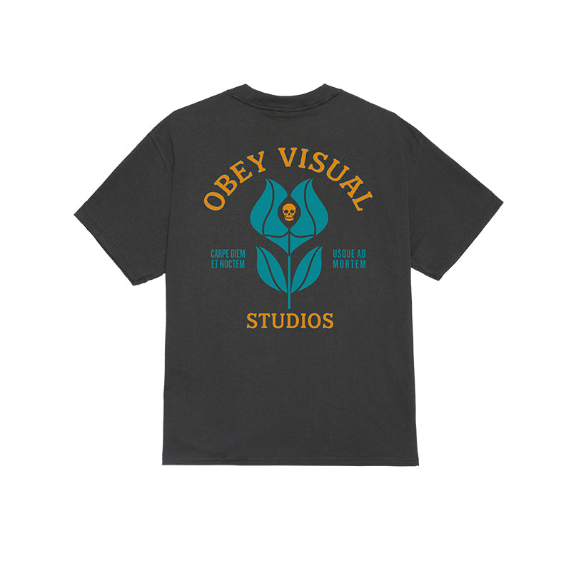 OBEY VISUAL STUDIOS FLOWER TEE