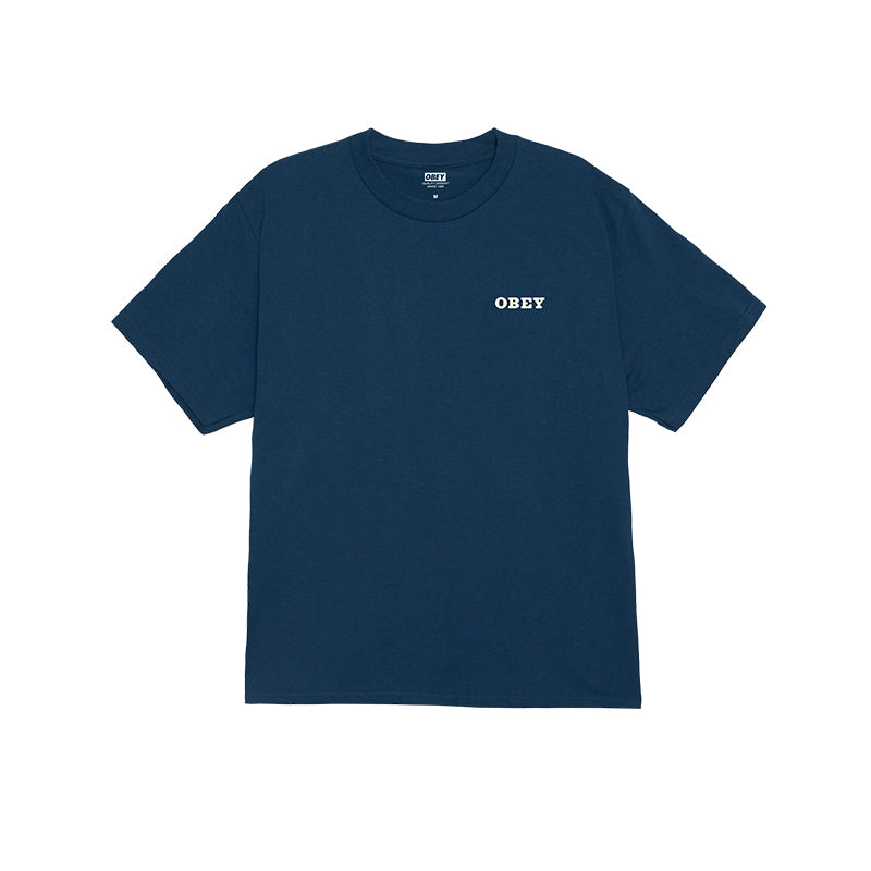 OBEY SAVAGE SOUNDS LEOPARD TEE