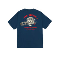 OBEY SAVAGE SOUNDS LEOPARD TEE