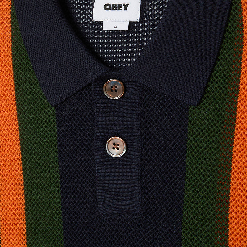 OBEY SETH POLO SWEATER