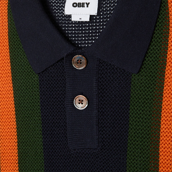 OBEY SETH POLO SWEATER
