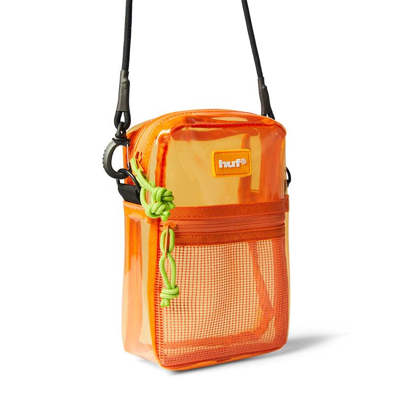 HUF MERCER TRANSPARENT SIDE BAG