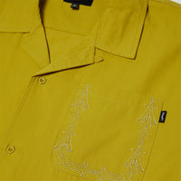 HUF PINSTRIPE EMB S/S RESORT SHIRT