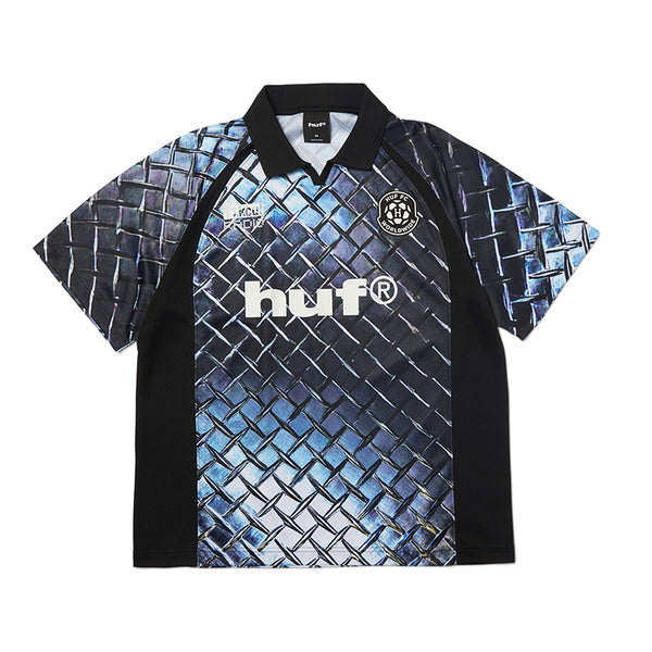 HUF SOCCER COLLECTION - DIAMOND PLATE JERSEY TOP