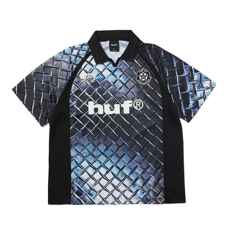 HUF SOCCER COLLECTION - DIAMOND PLATE JERSEY TOP