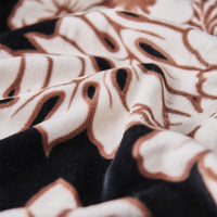 SLOWTIDE OLINDA BEACH TOWEL - BLACK