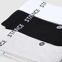 STANCE ORIGIN 6 PACK CREW SOCKS