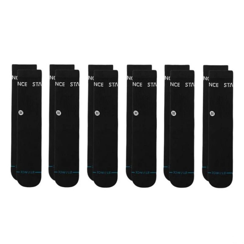 STANCE ORIGIN 6 PACK CREW SOCKS