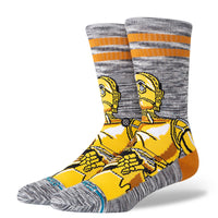 STANCE C3PO CREW SOCKS