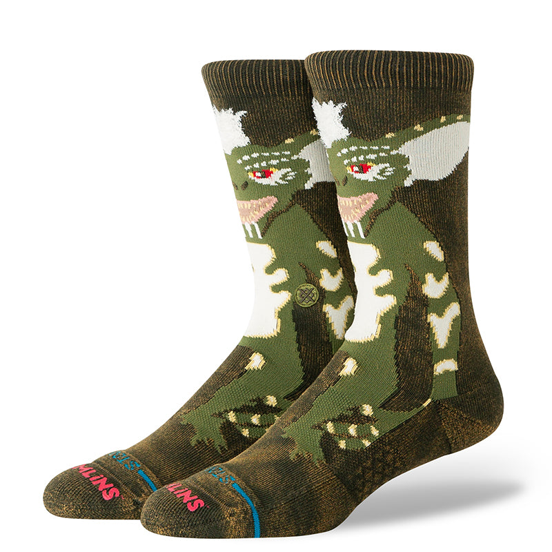 STANCE STRIPE GREMLINS CREW SOCKS
