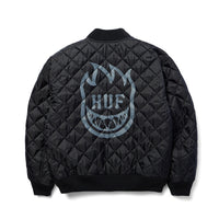 HUF X SPITFIRE REVERSIBLE PLAID JACKET