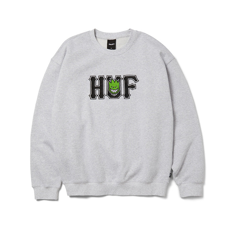 HUF X SPITFIRE UNION CREWNECK