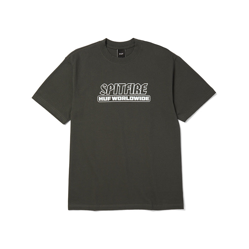HUF X SPITFIRE BURN SS HEAVYWEIGHT TEE