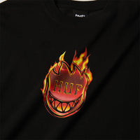 HUF X SPITFIRE FLAME GALAXIES SS TEE
