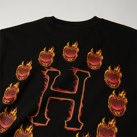 HUF X SPITFIRE FLAME GALAXIES SS TEE