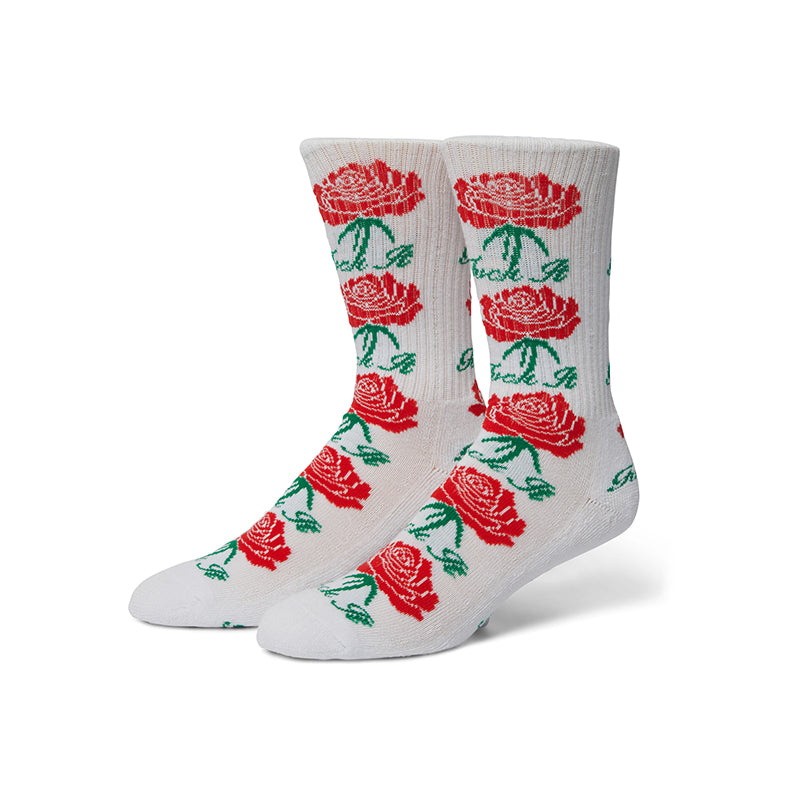 HUF FUCK IT ROSE CREW SOCKS