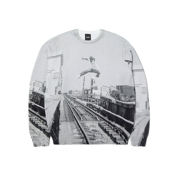HUF TAKING THE LEAP SWEATER