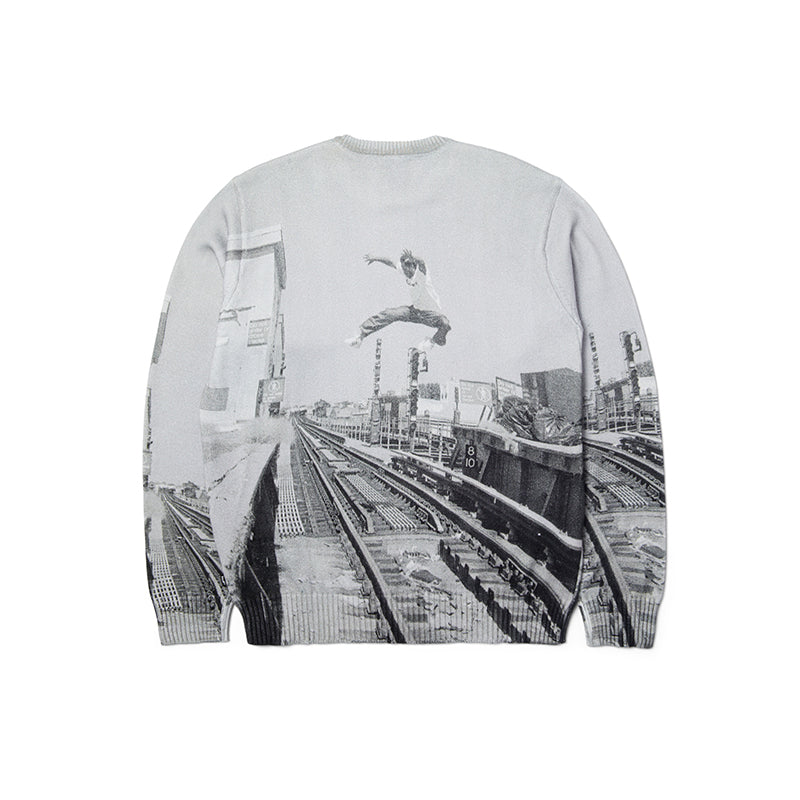 HUF TAKING THE LEAP SWEATER