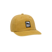 OBEY PIGMENT LABEL 6 PANEL VELCRO BACK HAT