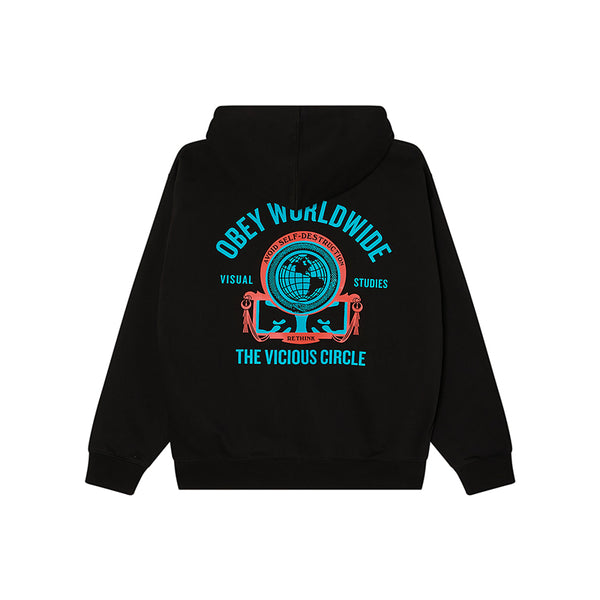 OBEY VICIOUS CIRCLE HOOD FLEECE