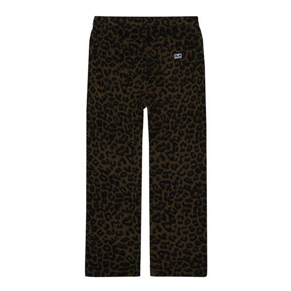 OBEY STUDDED BOXCAR STRAIGHT LEG DENIM PANT