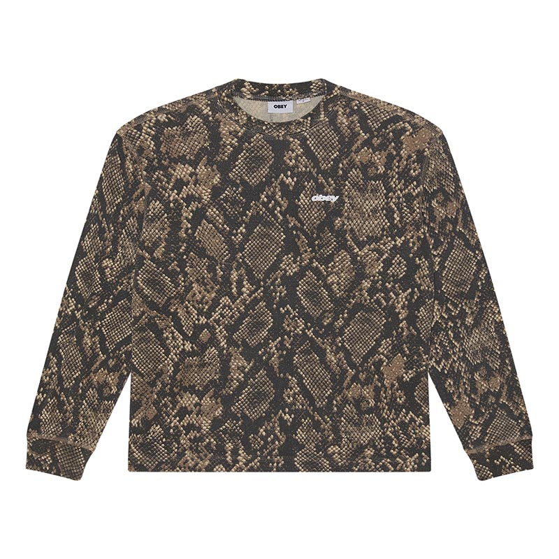 OBEY LEAGUE THERMAL LS TOP