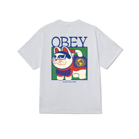OBEY LUCKY CAT TEE