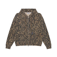 OBEY POST ZIP HOOD FLEECE