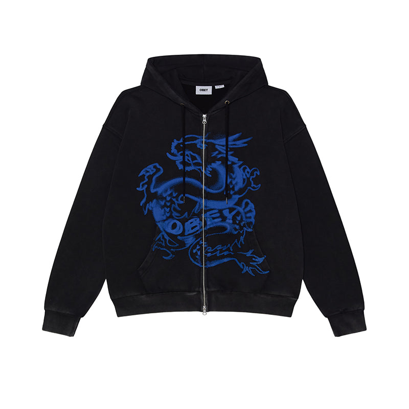 OBEY DRACO ZIP HOOD