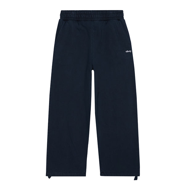 OBEY LOWERCASE PIGMENT STRAIGHT LEG SWEATPANT