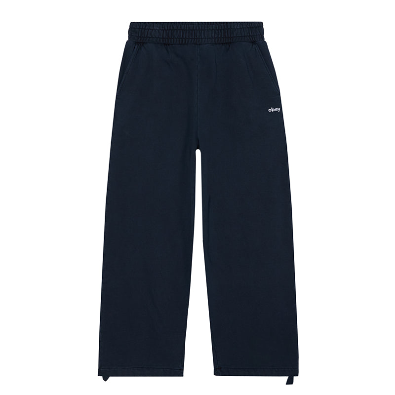 OBEY LOWERCASE PIGMENT STRAIGHT LEG SWEATPANT