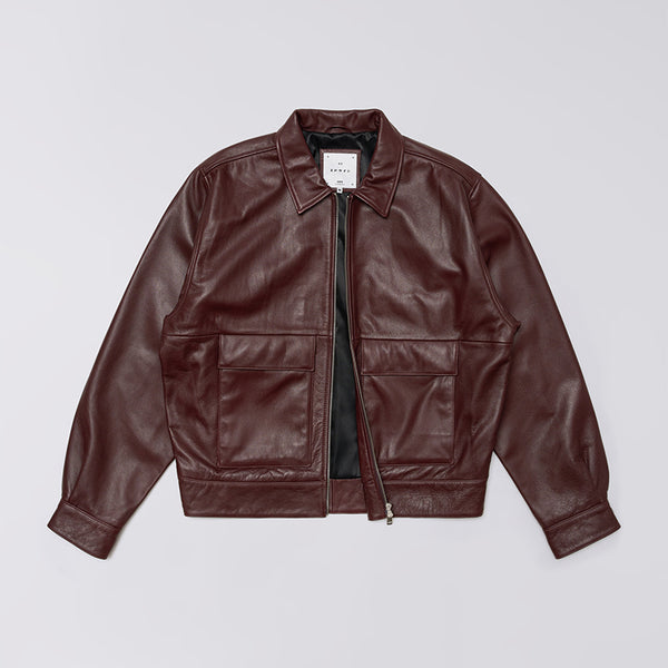 EDWIN DOGMA LEATHER JACKET