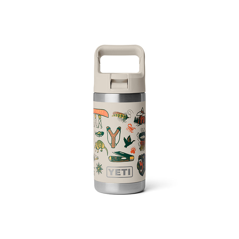 YETI RAMBLER JR 12 OZ KIDS BOTTLE - SUMMER CAMP COLLECTION
